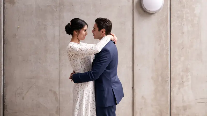 Modern wedding ceremony